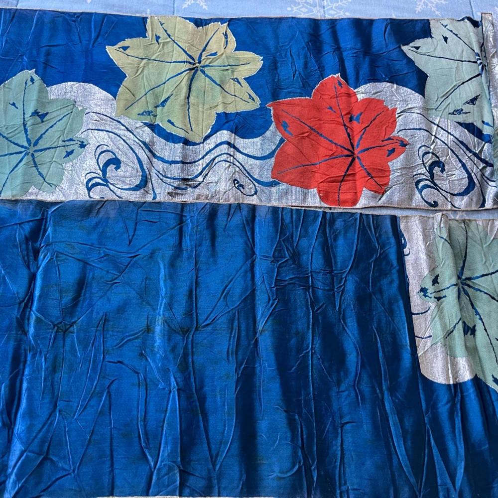 Vintage Bright Asian Textile